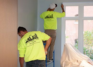 Experienced technician working to repair a computer