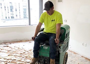 Experienced technician working to repair a computer